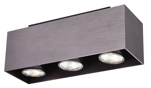 [4014252] KUBO brons 3x 5W LED GU10 dimbaar incl.