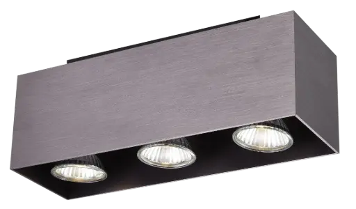 [4014252] KUBO brons 3x 5W LED GU10 dimbaar incl.