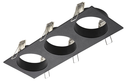 [4014082] ZOOM basis 3L zwart 3x GU10