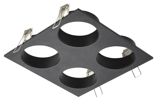 [4014083] ZOOM basis 4L zwart 4x GU10