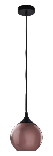 [3416192] ROGODO Pendel Koper/Roze 14cm 1x E27