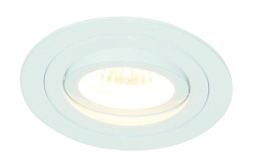 [3407075] LINUX LED ROND wit inbouwspot GU10 5W incl