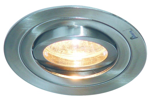 [3407076] LINUX LED ROND sat.chr. inbouwspot GU10 5W incl