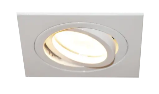 [3407085] LINUX LED vierkant wit inbouwspot GU10 5W incl
