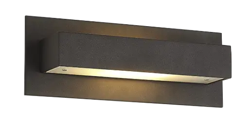 [4012114] NENAD WL satin zwart R7s 118mm 10W LED dimbaar WW