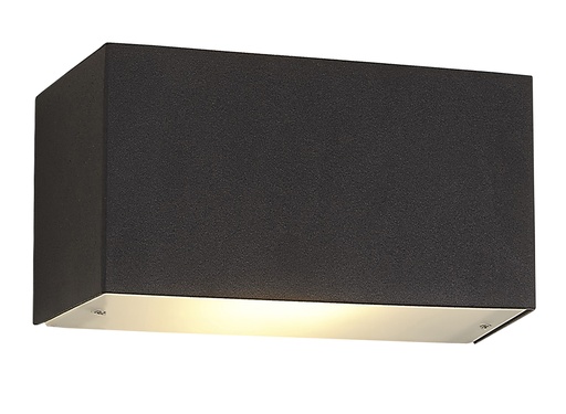 [4012420] FLUO Wandlicht zwart 140mm G9 2,5W LED WW dimbaar