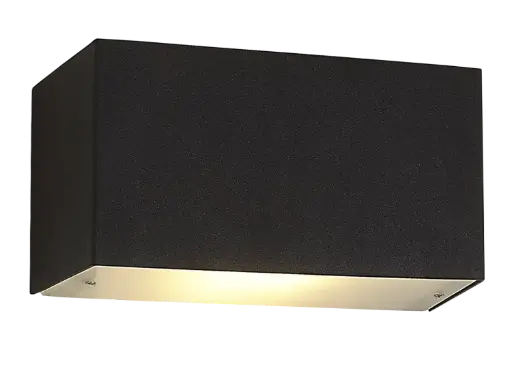 [4012420] FLUO Wandlicht zwart 140mm G9 2,5W LED WW dimbaar