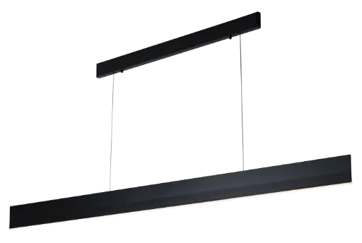 [3300704] PURE LED pendel lang 180cm 37W zwart