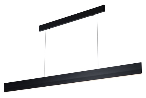 [3300704] PURE LED pendel lang 180cm 37W zwart