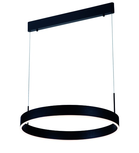 [3300706] PURE LED pendel rond D60 22W zwart