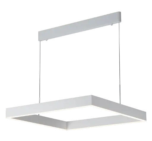 [3300699] PURE LED pendel vierkant 31W wit