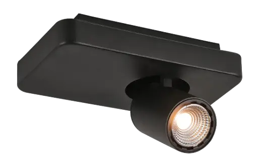 [3427101] Nysit 1L B/B/B 1x4,5W GU10 dimmable LED incl.