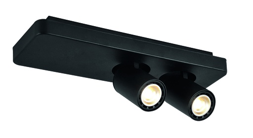 [3427102] Nysit 2L B/B/B 2x4,5W GU10 dimmable LED incl.
