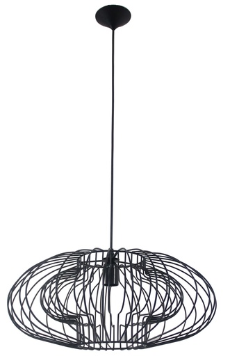 [3403520] STRINGS pendel zwart 1xE27 diam 50cm