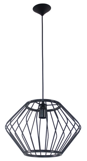 [3403521] STRINGS pendel zwart 1xE27 diam 37cm