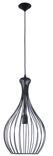 [3403522] STRINGS pendel zwart 1xE27 diam 26cm