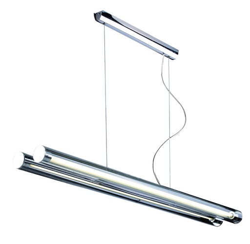 [3300726] MUXAR LED pendel 2x20W dimbaar chroom