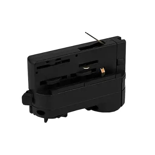 [TR0023B] TRACK 3 fase adapter zwart