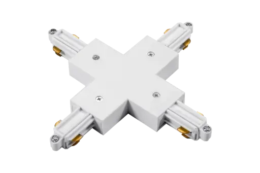 [TR0117W] TRACK mono fase X-connector wit