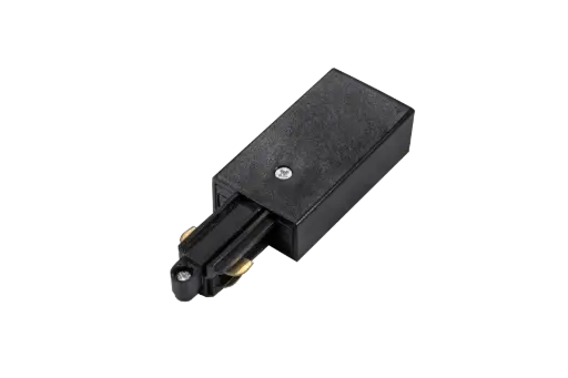 [TR0118B] TRACK mono fase voeding links zwart