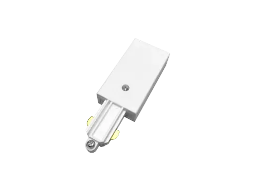 [TR0119W] TRACK mono fase voeding rechts wit