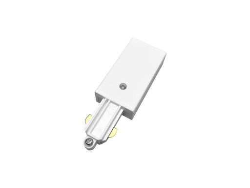 [TR0119W] TRACK mono fase voeding rechts wit