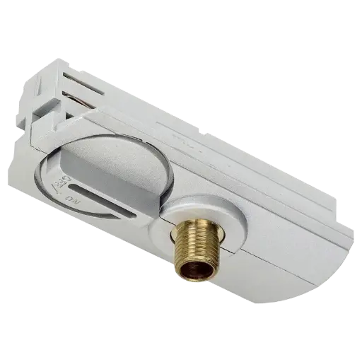 [TR0123W] TRACK mono fase adapter wit
