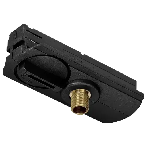 [TR0123B] TRACK mono fase adapter zwart