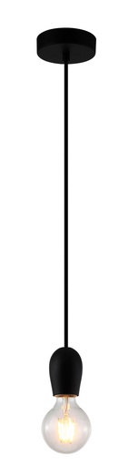 [3416230] KOBAR pendel zwart/zwart 1x E27