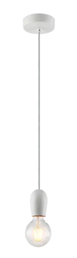 [3416240] KOBAR pendel wit/wit 1x E27