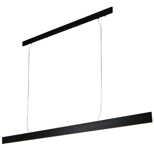 [3300705] PURE LED pendel lang 250cm 42W zwart