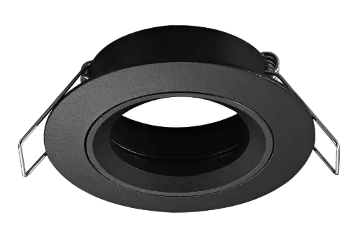 [4014271] SATURN inbouwspot vast GU10 (excl. Lamp) mat zwart 80mm