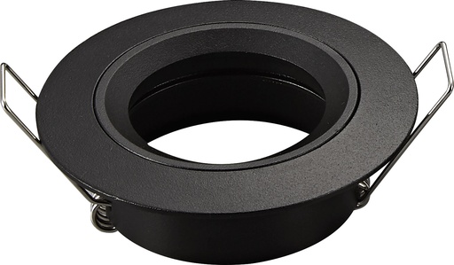 [4014271] SATURN inbouwspot vast GU10 (excl. Lamp) mat zwart 80mm