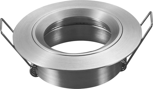 [4014272] SATURN inbouwspot vast GU10 (excl. Lamp) geborsteld alu 80mm