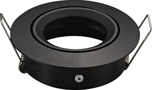 [4014281] SATURN inbouwspot richtbaar GU10 (excl.Lamp) mat zwart 83mm