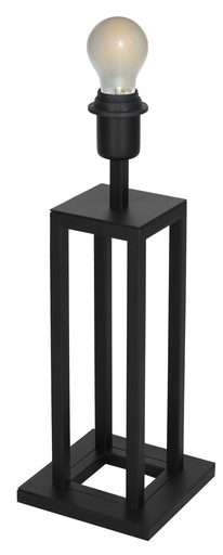 [2717044] KAGO zwart tafellamp 1xE27 max 60W - kap evt. te bestellen