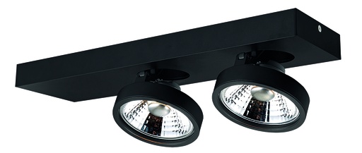 [4014326] AEON-2 zwart 2x AR111 (incl)