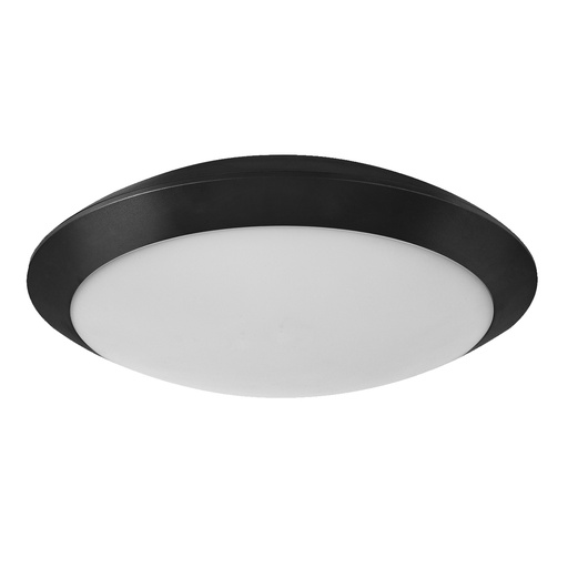 [3390071] VELAN Plaf. LED 1600Lm 16,5W zwart IP65
