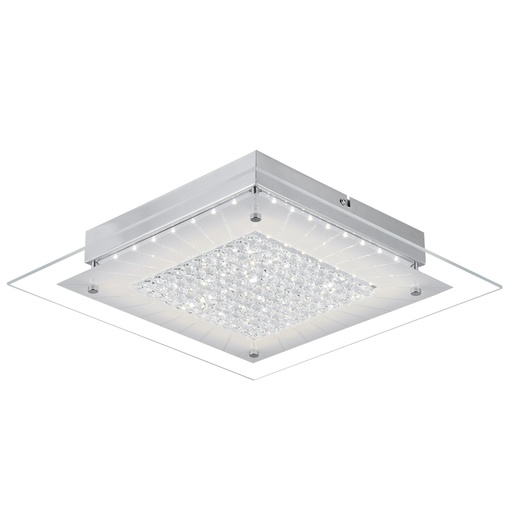 [3423101] KARAL plafonier Led 12W 1140Lm 3000K vierkant