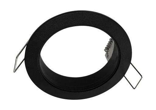 [4014084] ZOOM basis zwart 1x GU10 rond