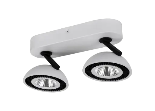 [4012491] NOOMI Plafonier dimmable 2x7W 3000K satin blanc