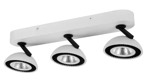 [4012492] NOOMI Plafonier dimmable 3x7W 3000K satin blanc