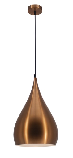 [3432022] RONIN pendel  Ø25 E27 koper/wit