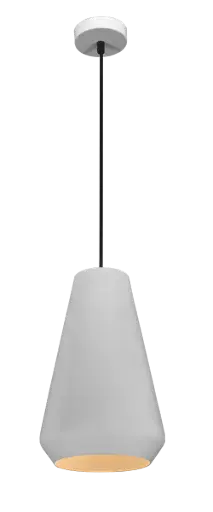 [3432050] UBBE pendel Ø20 E27 wit/wit