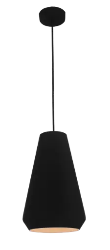 [3432051] UBBE pendel Ø20 E27 zwart/wit