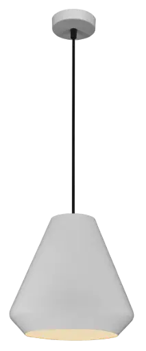 [3432060] UBBE pendel Ø25 E27 wit/wit