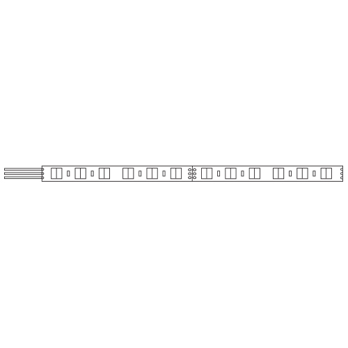 [3428200] LED strip bin colour per 10cm 24V 14,4W/m 720Lm/m width 10mm IP20
