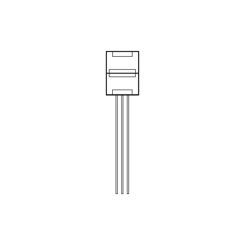 [3428171] 10mm single end connector with wire for CCT flexible strip
