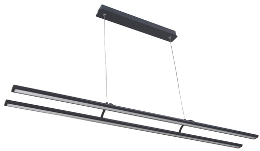 [3418127] LINO LED 2x24Watt 3290lm Pendel 3000K zwart