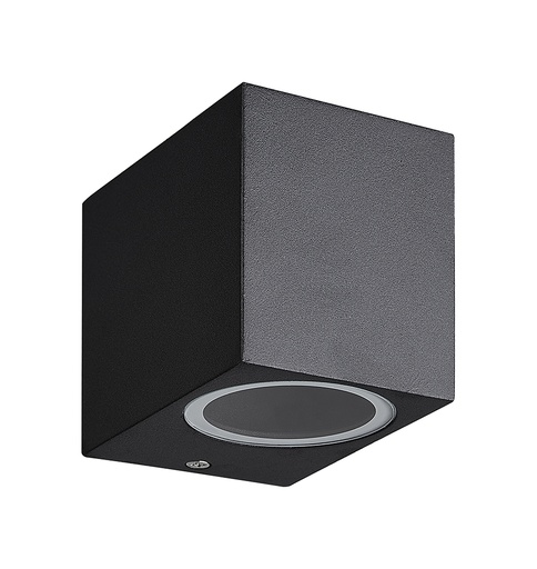 [3434030] FLUX SQ wl 81mm GU10 (excl) max 35Watt IP54 zwart